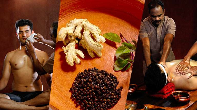 In panchakarma body is cleaned in 5 ways. This is totally drugless treatment